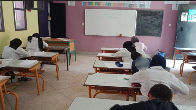 انهار مبنى مدرسة "أداسيل" المغربية بإقليم شيشاوة جراء الزلزال 