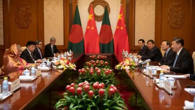 ২০১৯ সালে বেইজিং এ বাংলাদেশ-চীন দ্বিপাক্ষিক বৈঠক