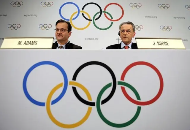 आंतरराष्ट्रीय ऑलिंपिक समितीचे प्रवक्ते मार्क अ‍ॅडम्स