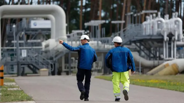 Infraestrutura terrestre Nord Stream