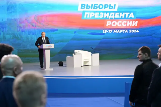 Onyeisiala Rọshịa Putin zutere ndị ya na ya na-adị na mma na ntuliaka Onyeisiala n'abalị 31 Jenụwarị 2024