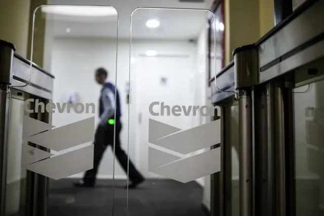 Oficinas de Chevron en Caracas.