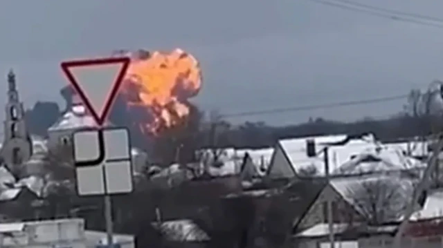 Perang Ukraina Pesawat Angkut Militer Rusia Jatuh 65 Tawanan Perang