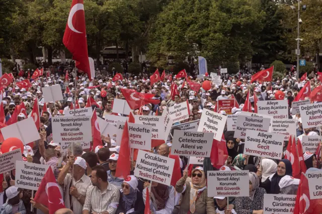 İstanbul'daki LGBTİ+ karşıtı yürüyüş 