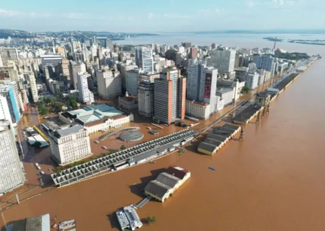 Enchente no Rio Grande do Sul