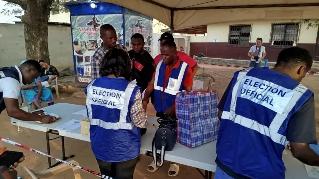 EC officials preparing to open up for votes