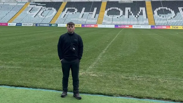 Коннер на стадіоні "Чорноморець"