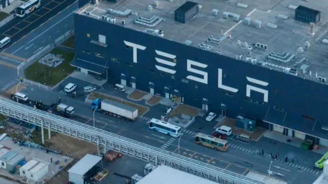 La Gigafactory de Tesla en Shanghai