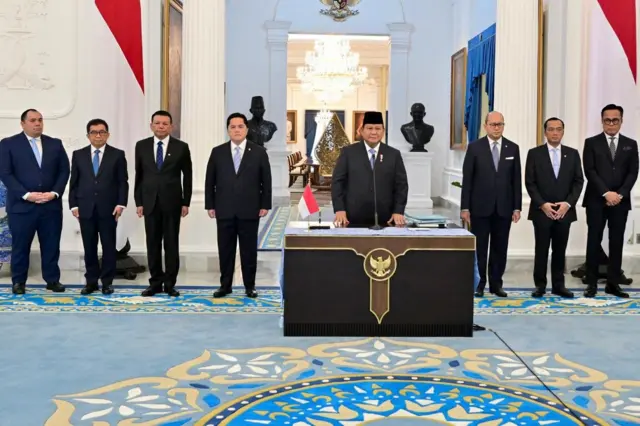 Peluncuran BPI Danantara Indonesia dihadiri sejumlah menteri dan kepala lembaga.