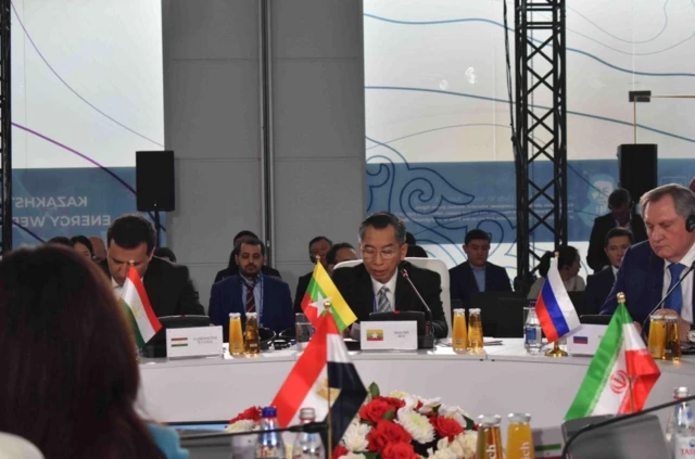 စစ်ကောင်စီ စွမ်းအင်ဝန်ကြီး က SCO စွမ်းအင်ညီလာခံကို ပြီးခဲ့တဲ့နှစ်တုန်းက တက်ရောက်ခဲ့