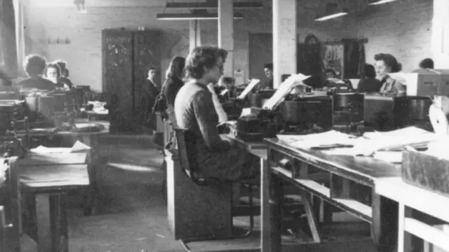 Funcionários em Bletchley Park