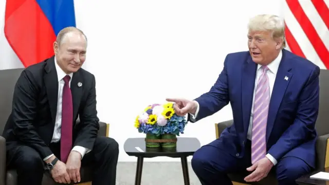 Vladimir Putin y Donald Trump