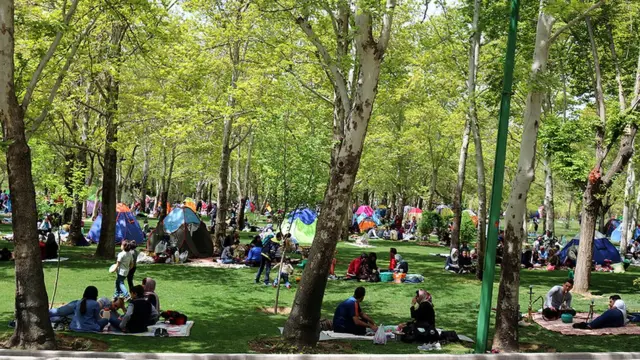 سیزده‌بدر در تهران