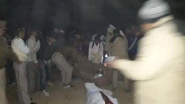 हादसे में घायल लोग