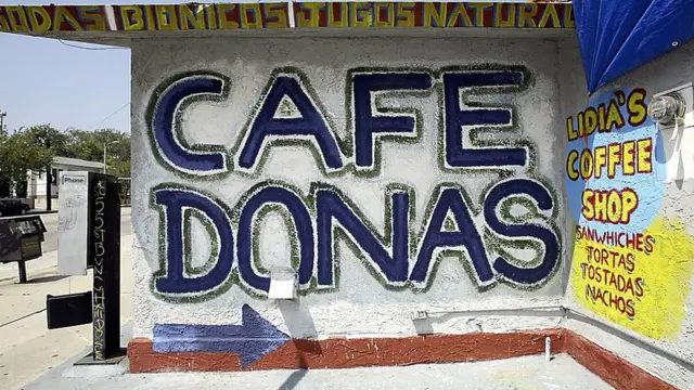 Afiche de Los Ángeles en espanglish