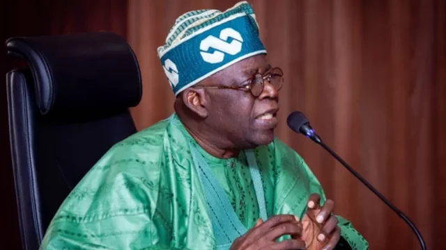 Asiwaju Bola Tinubu na former Lagos state govnor, South west Nigeria