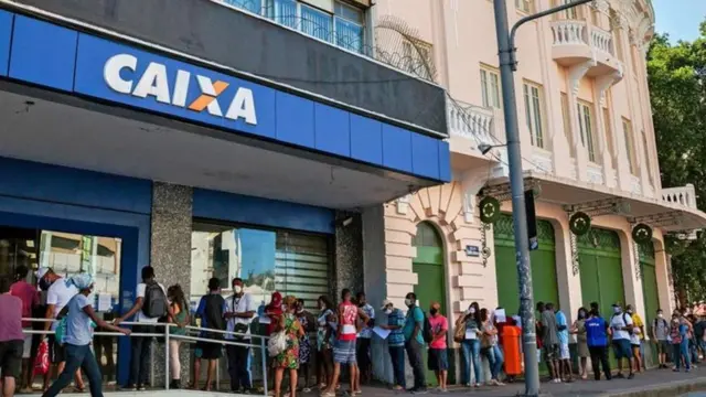 Fila na Caixa Econômica