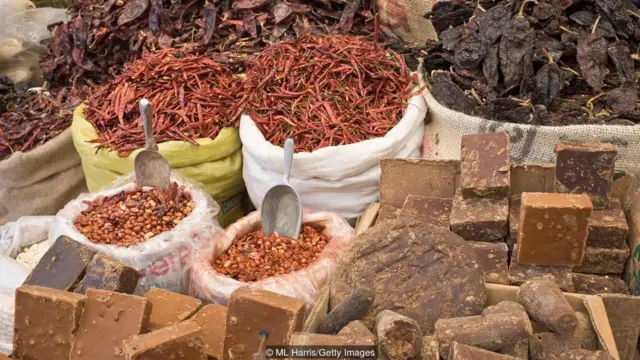 Meksikalıların şokolad (xocolatl) və çili (cilli) sözləri nahuat dilindən gəlmədir