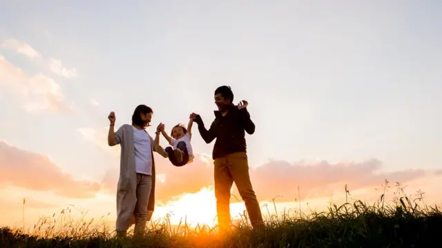 Семья с ребенком