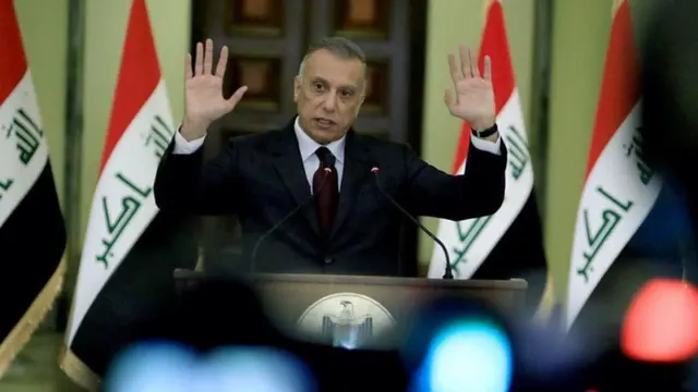 مصطفی کاظمی، نخست‌وزیر عراق، همچنان با گروه‌های قدرتمند شبه‌نظامی درگیر است