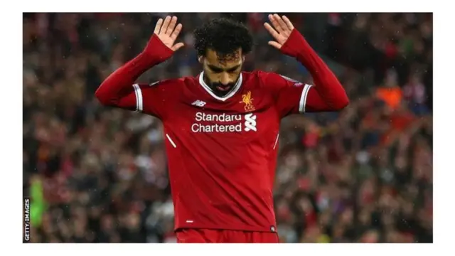 Salah gbá àmìn ayò méjì s'awọ̀n nígbàtí ẹgbẹ́ Liverpool f'àgbà han AS Roma