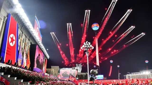 parada, severna koreja