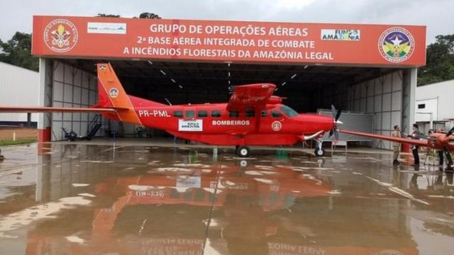 Aeronave dos bombeiros