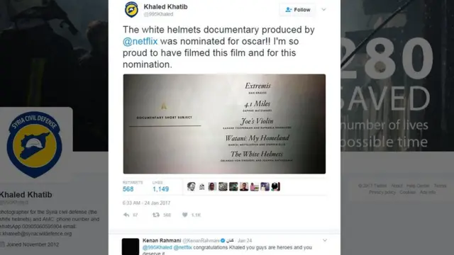 خالد خطاب کا ٹوئٹر پر پیغام