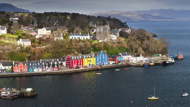 Набережная Тобермори.