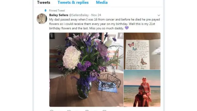 బైలీ ట్విటర్ పోస్ట్