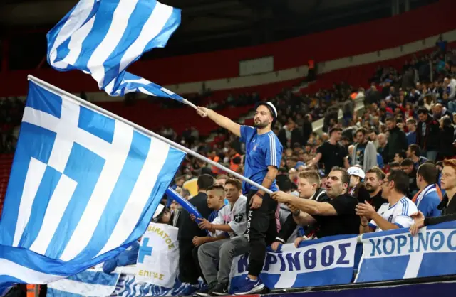 Aficionados de Grecia