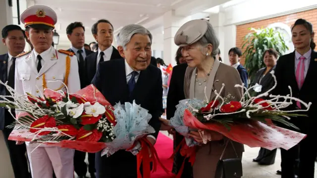 Việt Nam là quốc gia thứ 51 Nhật hoàng và Hoàng hậu thăm.
