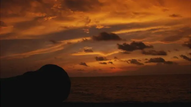 Cielo al atardecer en Cartagena de Indias, Colombia