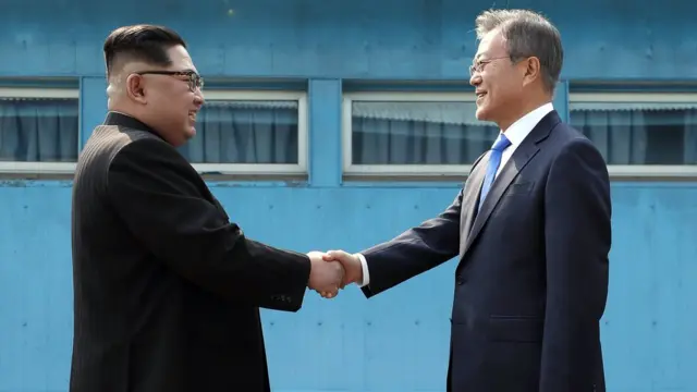 Историческая встреча лидеров двух Корей произошла в апреле этого года