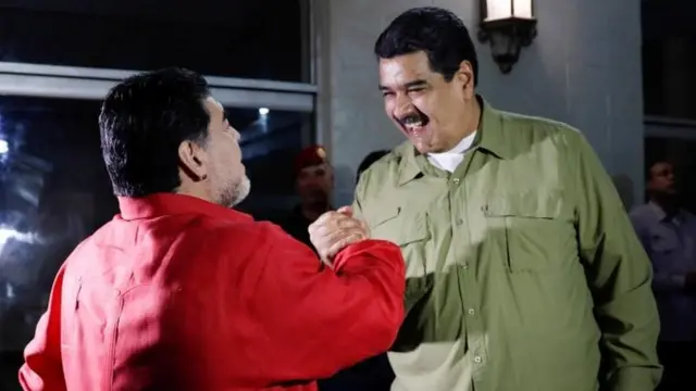 Maduro ve Maradona
