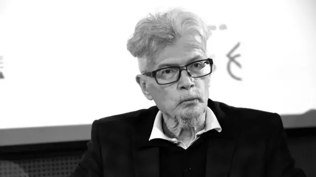 Эдуард Лимонов 14 мая 2018 года на презентации своей книги в Милане