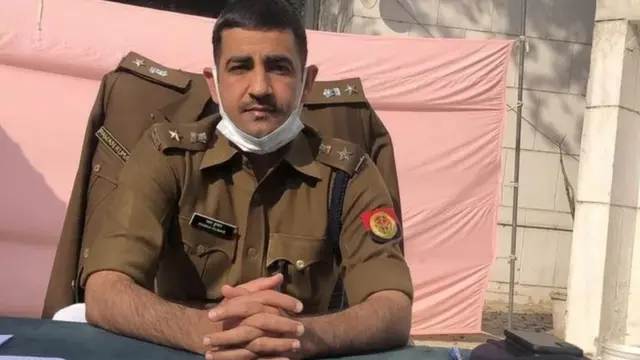 யதி நரசிம்மானந்த் சரஸ்வதிக்கு எதிரான நடவடிக்கையில் எந்த அரசியல் அழுத்தமும் இல்லை என்று காசியாபாத் எஸ்எஸ்பி பவன் குமார் மறுத்தார்