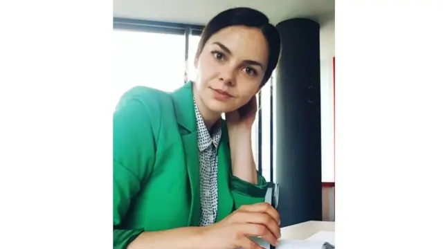 Malina Tadić na poslu