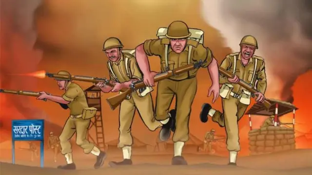 સીઆરપીએફના જવાનોની તસવીર