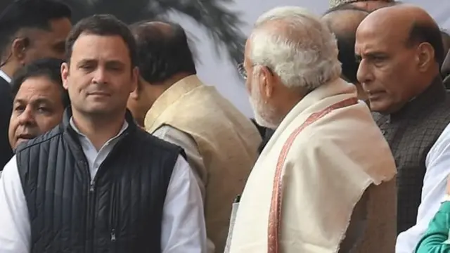 राहुल गांधी आणि नरेंद्र मोदी