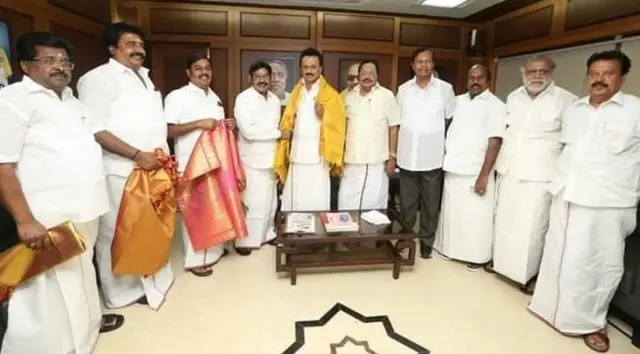 "பாமக இம்சித்ததால் திமுகவில் இணைந்தோம்" - ஐஜேகே நிறுவனரின் வினோதமான பதில்