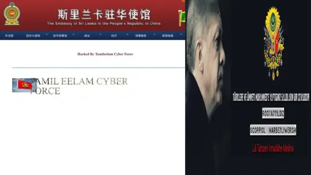 இலங்கை: தமிழீழம் சைபர் படையணி சைபர் தாக்குதல்