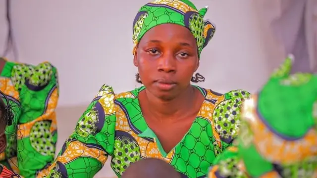 One of di women wey escape with her pikin