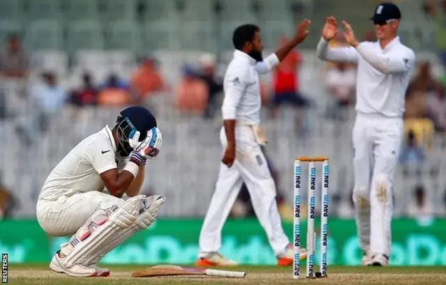 Rahul was disconsolate after he fell one run short of a double century