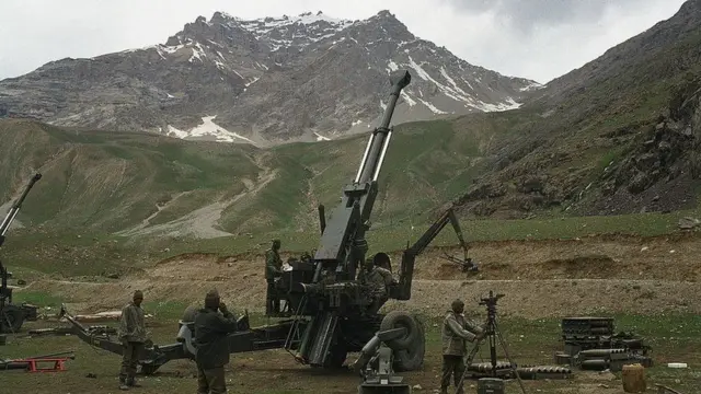 બોફોર્સ તોપની તસવીર