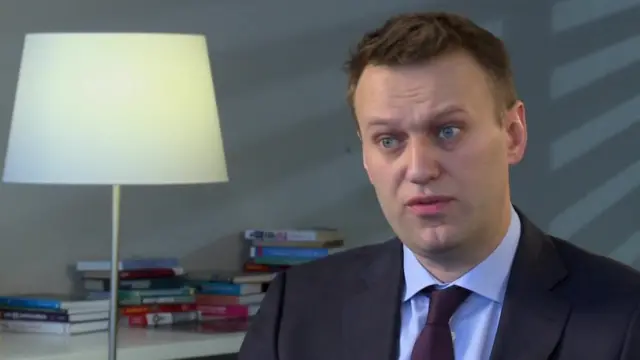 Алексей Навальный, один из лидеров российской оппозиции