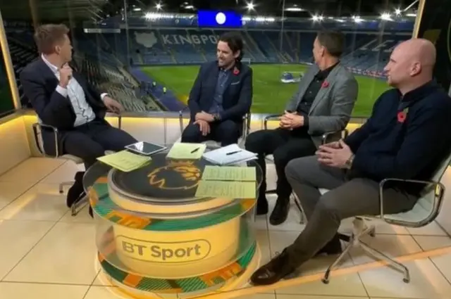 The helicopter was captured by television cameras as it took off from the pitch