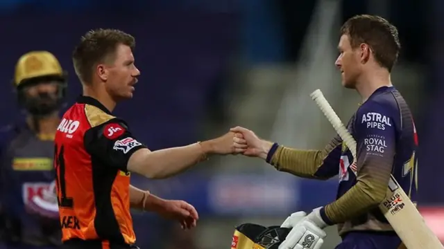 डेविड वार्नर और इयॉन मोर्गन