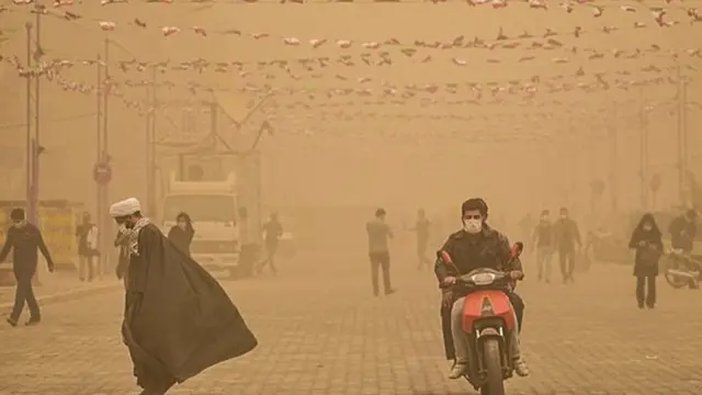 گرد و غبار خوزستان