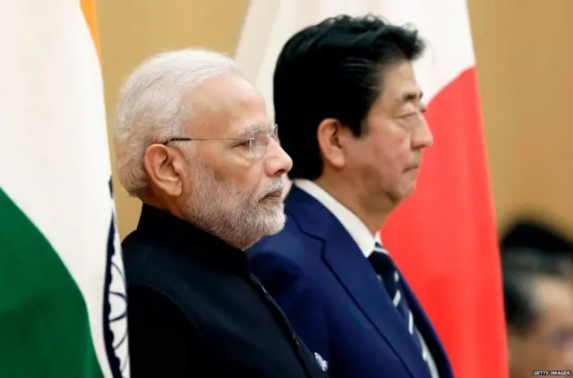 शिंज़ो अबे, नरेंद्र मोदी